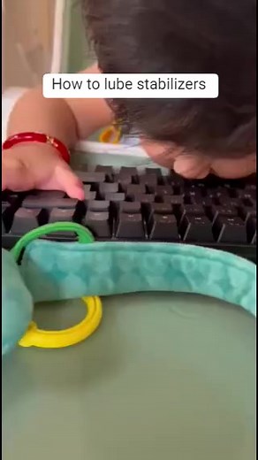 How to lube stabilizers with typing (tasting) test ft. Garuda Gear PH GG100B #organiclube | Pusakal