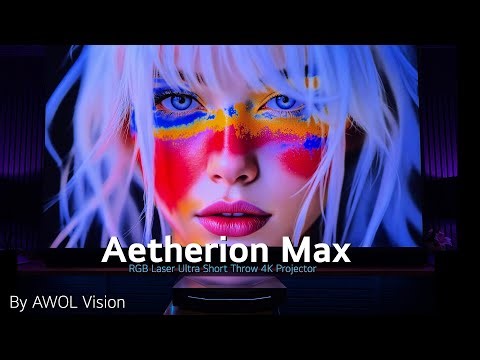 The NEW Aetherion Max Ultra Short Throw Projector by AWOL Vision