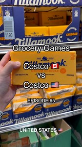 19K views · 114 reactions | Costco  vs  -- Medium Cheddar Cheese #costco #groceryshopping #canada #usa Tillamook Creamery | Andy Shen | Facebook