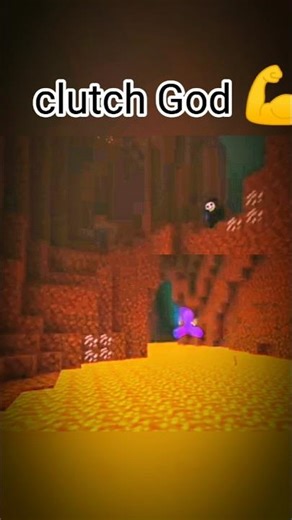 clutch God of Minecraft 💪#gamerfleet #minecraft