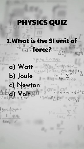 Physics General Knowledge Quiz | Test Your Physics Knowledge