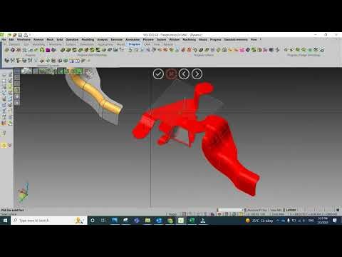 VISI Progress Hướng dẫn trải phẳng Flange Unfolding 001