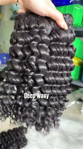 Deep Wavy Hair Extensions