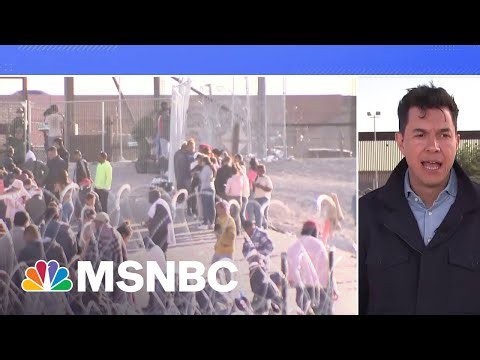 At the southern border ahead of Title 42 ending