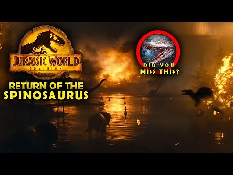 How the SPINOSAURUS WAS in JURASSIC WORLD DOMINION!