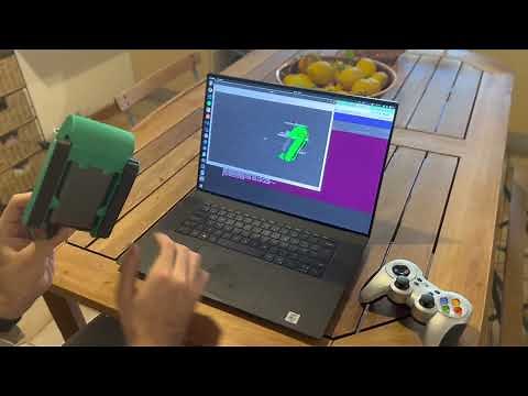 nanosaur and NVIDIA Isaac ROS visual SLAM