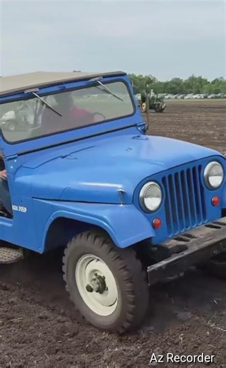 Epic Farm Life Action! AGI Willys Jeep Plowing Power#farming#farmlife#farm#tractor#shots#viralshorts