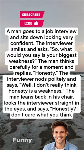 This Answer Ruined the Interview #snackablehumor #funny #funnyshorts #jokes #dadjokes #youtubeshort