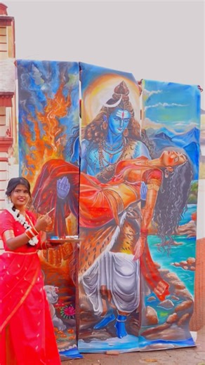 O bholenath ji 😍🙏🏻 #viralvideo #bigarts #mahadev #shiv #shivparvati #temple #outing #trending