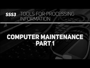 Computer Maintenance -Part 1(Data Processing SSS 3)