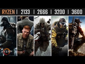 2133 vs 2666 vs 3200 vs 3600 MHz RAM | RYZEN 5 3600 [FCLK OC Included] | 1080P, 1440P, 4K Benchmarks