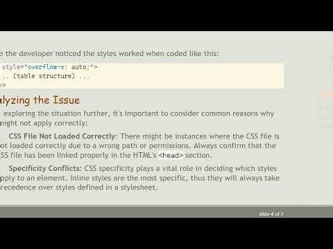 Understanding Why CSS Styles Might Not Apply as Expected: A Deep Dive into HTML and Cache Issues