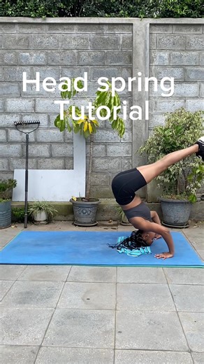 Head spring tuto #tutorial #ethiopian_tik_tok #flip #acrobatics