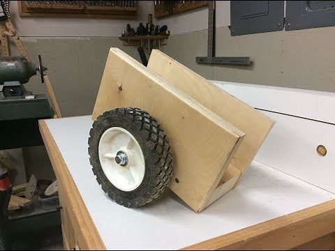 How to Make Dolly to Handle Heavy doors and Plywood Easily