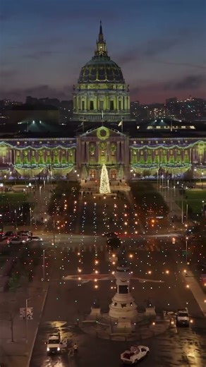 San Francisco City Hall Lights