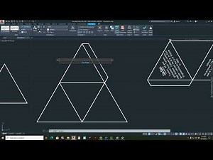 Tetrahedron Drawing Steps