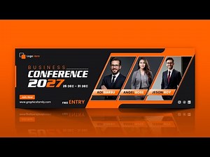 Professional Web Banner Design in Photoshop | Make Stunning Business Banner 2025