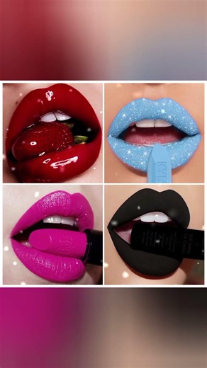 FashionMakeup #RedLook #BlueLook #PinkMakeup #BlackLook #MakeupTrend #BeautyLooks #StylishGirl