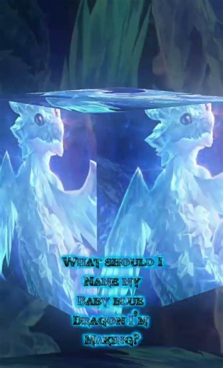 ￼baby blue dragon puppet
