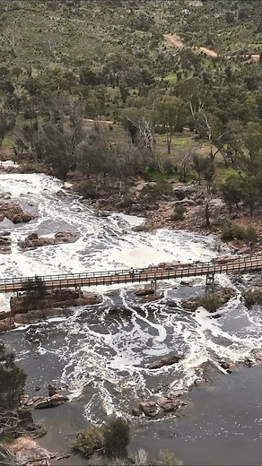 Discover the beauty of Bells Rapids in winter 💧 Hike along the picturesque trail, enjoy a picnic when the sun’s out and watch the iconic Avon Descent this Sunday, August 11. | Swan Valley, Perth Western Australia