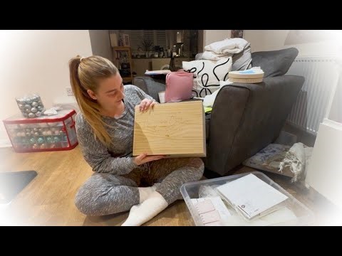 Organise my Wedding memory boxes with me