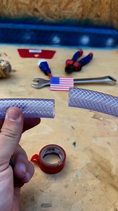 The perfect hose joint using no tape, no clamps, no glue #HoseRepair #DIYFix #NoToolsNeeded | Do It YourSelf