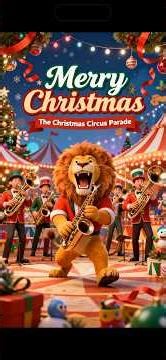 The Christmas circus parade
