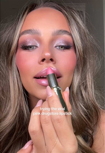 the most viral drugstore lipstick ever… miss @L’Oréal Paris ballerina shoes 🩰 @Haley Sluss