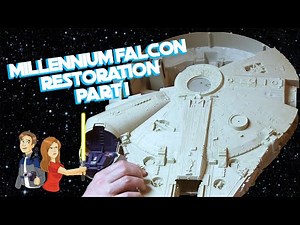 Star Wars Vintage Millennium Falcon Restoration - Part 1/5 Kenner Toy
