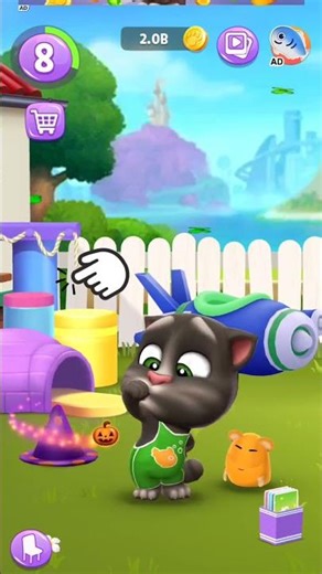 Baby Dance:: Talking Tom Two #shorts #tom #cat #viral #video