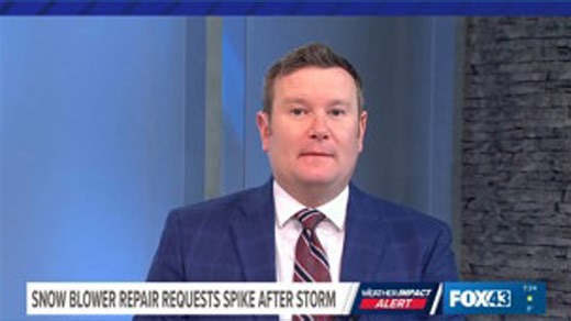 Snow blower repair in high demand