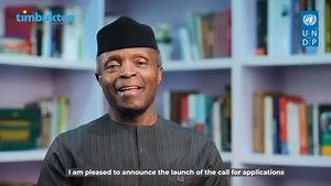Professor Yemi Osinbajo | I am pleased to announce the call for applications for the timbuktoo Fintech Accelerator Programme in Lagos, Nigeria, as part of... | Instagram