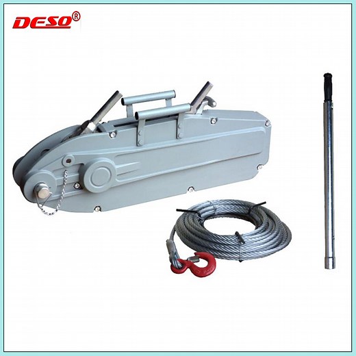 [Hot Item] Lifting Equipment 3.2 Ton Steel Wire Rope Puller Tirfor Cable Pulling Hoist