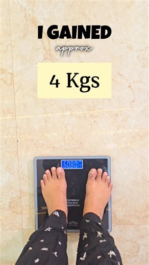 Day 1/75 Soft Challenge | I Gained 4 kgs #ytshorts #75softchallenge