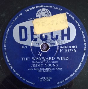 Jimmy Young - The Wayward Wind / Rich Man, Poor Man