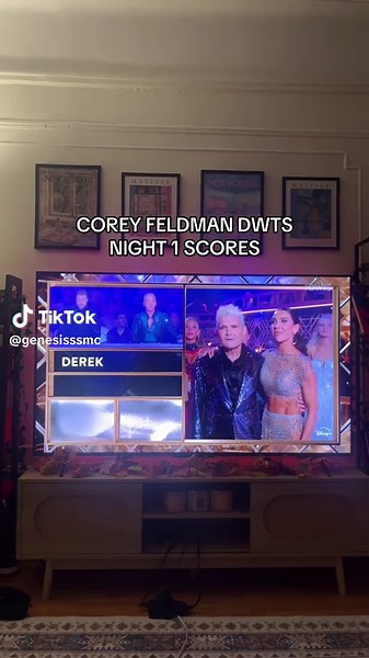 Corey Feldman Brings Energy to DWTS Night 1