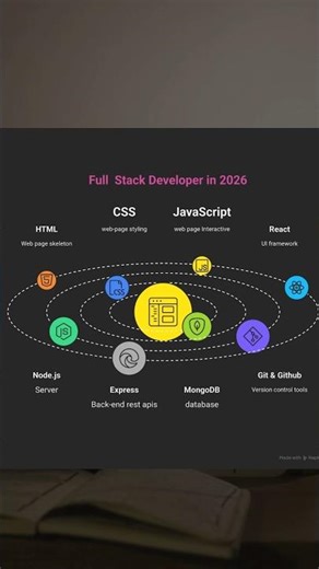 🚀 Full Stack Developer Roadmap 2025–2026 | MERN Stack Guide 💻 #fullstackdevelopment #mernstack
