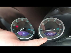 How to Check Service Info in Mercedes SL55 R230 ( 2001 – 2008 ) | Find Maintenance Info