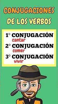 The 3 VERB CONJUGATIONS explained for CHILDREN 🧠