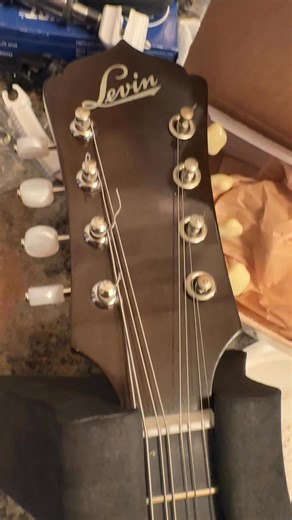 1.7K views · 42 reactions | New tuners! Old mandolin that all over the new record. I hate drilling vintage instruments but it has to be done. D'Addario and Co. #mandolin | Mitch Malloy | Facebook