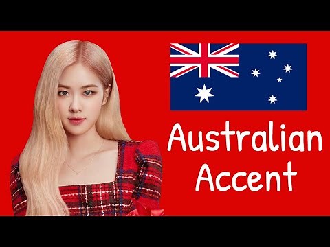 Blackpink Rosé Australian Accent Compilation