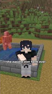 The Easiest Iron Farm in Minecraft