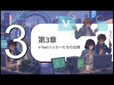 100桁×40行の衝撃：DOS V爆速テキスト革命 #DOSV #HiText #VText