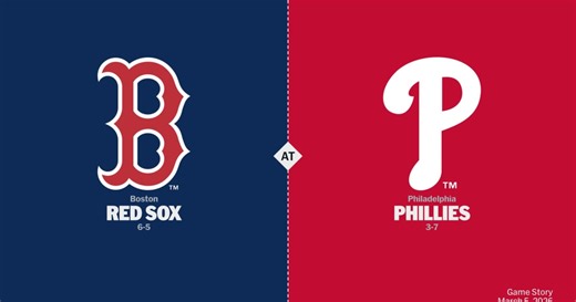 Boston Red Sox at Philadelphia Phillies Game Story, Scores/Highlights - 03/05/2026