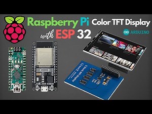 Raspberry Pi Color TFT Display with ESP32