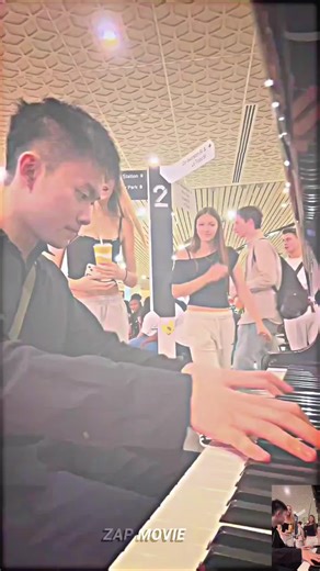 Playing Runaway at the Public Piano