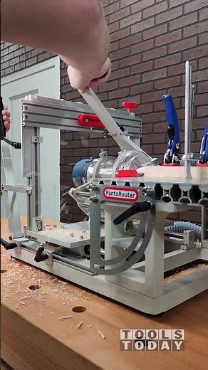 PantoRouter is an Amazing Joinery Machine