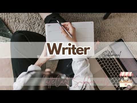 WRITER °˖✧ Creative Writing Subliminal