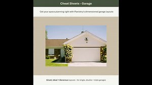 Dimensioned Garage Floor Plans | Printable Architect Plans PDF | Single Garage Plan | 2 Car Garage Floor Plan | 3-car Garage Design Template - Etsy Canada