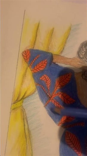 Sundress Season #art #creative #pencilcrayon